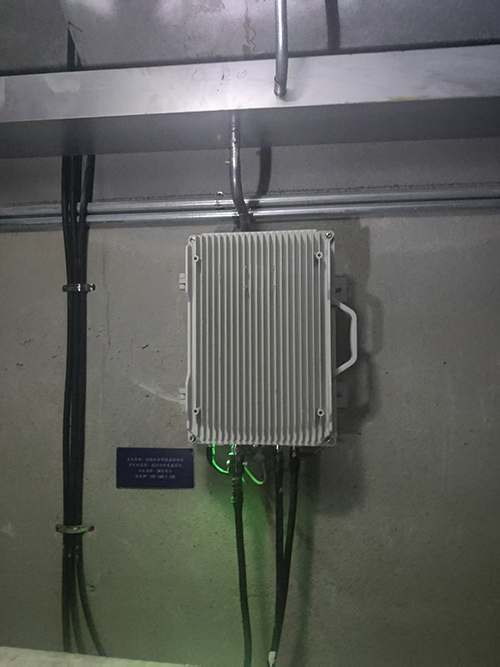  冷水江电力管廊覆盖漏缆方式案例